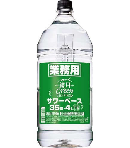 Amazon.co.jp: サントリー 鏡月Green PET 25度 4L【同一規格4本まで1